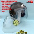 Kaca/ Visor untuk helm GM Fighter, GM Evo, GM Evolution, GM Icon, NHK R7 dll. 