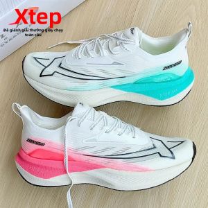 XTEP | Giày chạy bộ nam 2000KM Thế hệ 2 (Gen 2) phiên bản phối màu Mismatched giảm chấn chuyên dụng cho kiểm tra thể lực