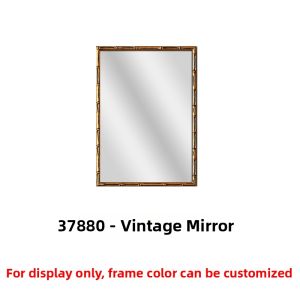 YASISHA | French Retro Wall Mirror Decor High-end Bamboo Style