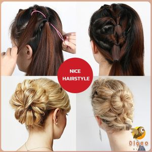 Digeo Magic Hair Styling Accessories Hair Clip DIY Hair Braiding Braider Tool Set