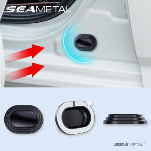 SEAMETAL 12PCS Car Shock Absorber Gasket Car Door Sound Insulation Car Door Shock Absorber Auto Exterior Accessories