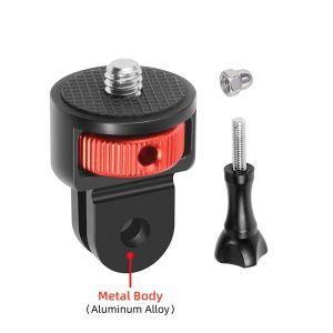 Metal Connector Extension Rod Adapter Mount Expansion Accessory for Gopro 13 12 Insta360 X3 X4 X5 Ace Pro 2 YI 4K Sport Camera