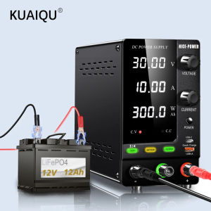 【COD】KUAIQU Lab DC Power Supply 30V 10A OCP Type-C Laboratory Adjustable Stabilized Switching 60V 5A 120V 3A Fast Charging USB Fast Charge