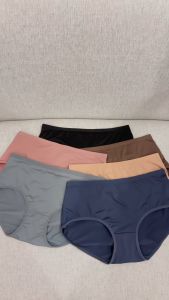 ESUNA อัปเกรดคุณภาพ กางเกงในผู้หญิง (1แพ็ค มี 5 -10ตัว)รุ่นยกกัน กระชับ หน้าท้อง หลากสี ทรงเข้ารูป ไร้รอยต่อ สําหรับเด็กผู้หญิง นักเรียน