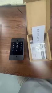 H5 Support Tuya App Wifi Standalone Access Control RFID Keypad Metal IP67 Waterproof Embedded Installation Concealed in Wall