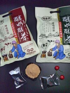 Pure Milk Tea from Inner Mongolia Huilun Erberg Grassland Special Product 400g Independent Small Packaging Gult Tea Bag