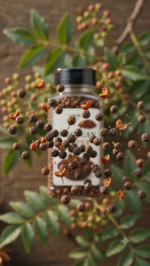 Szechuan Pepper Premium Quality | Whole Sichuan Peppercorns | Natural Aromatic Pepper Spice | Culinary Herbs & Spices | Perfect for Chinese Cuisine Hot Pot Stir-Fry Marinades BBQ Soups & Spice Blends | 250mL Bottle