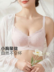 LOVE ESTEEM | Lace Small Bust Push Up Anti-Sag Side Collecting Bra
