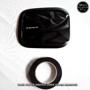 Tank Cover Tutup Tangki Bensin Mobil Innova Zenix Hitam Diamond