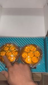 1 đôi Đèn trợ sáng xe ô tô 7 mắt tròn đường kính 105cm lắp siêu trợ sáng 8V 12V 24V-80V RL