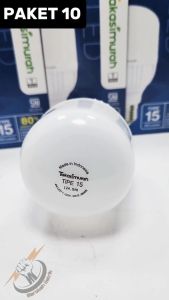 PAKET HEMAT 10PCS LAMPU LED BOHLAM TAKASIMURAH T15/15WATT/LAMPU T BULB 15 WATT TAKASIMURAH EN-9915 .