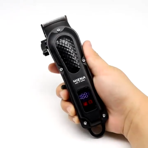 Hair Clipper Push Cordless Hair Clippers for Men Beard Trimmer with LED Display Mens Hair Trimmer Cordless Barber Clippers