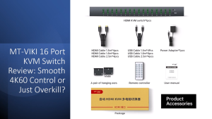 INFINITY 8 port 16 Port KVM Switch VGA USB [ Brand New ]