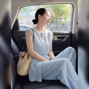 DANTING | Breathable Texture Summer Two-piece Women Pants Set