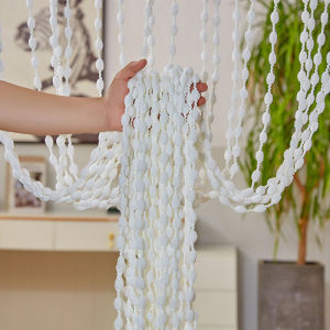 1PC Polyester Đèn Lồng Tua Rua Dây Đính Hạt Rèm Cửa Để Làm Vách Ngăn Phòng Cưới Salon Cửa Sổ Dòng Trang Trí Sử Dụng Tất Cả Các Mùa