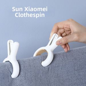 Windproof Bed Sheet Clothespin with Double Clamping Jaws 3 Pieces