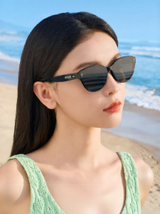 HELEN KELLER | Trendy Narrow Frame Cat Eye UV Protection Sunglasses