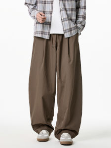 WUKONGYOUHUO | Vintage Wrinkle-Resistant Quick-Dry Loose-Fit Trousers