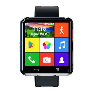 MTK6761 Smart Watch Phone 2.64inch Larger Screen Android 11.0 Smartwatch With 500W Dual Camera GPS WIFI Sim Card Slot 64GB ROM