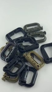 Outdoor Carabiner Clip Portable Multi Function Anti Theft D Ring Hook For Backpack Bag Keychain Tools