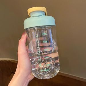 Loolecondera | Sporty Attractive Tritan Shaker Cup With Scale Portable