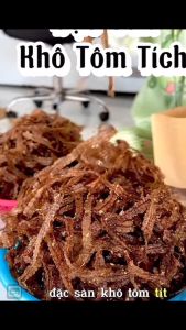 1kg Khô Tôm Tít Loại 1 Cao Cấp Tẩm Vị Thơm Ngon Không Cay Dễ Ăn Làm Quà Biếu- ĐẶC SẢN MINH TRIẾT
