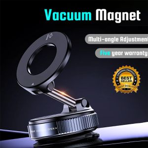 Multi Vacuum Adsorb Magnetic Mobile Phone Mount Firm Anti Drop Stable Bracket Flexible Rotation Cell Stand Lazy Holding Needs