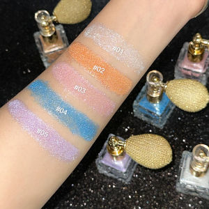 Diamond Highlighter Gloss Powder Spray Illuminator Makeup for Women Shimmer Sparkle Powder for Face and Body Cosmetics Makeup