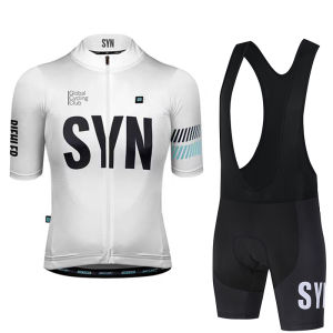 SYN Mens cycling jersey summer road bike cycling sports shirt cycling bib MTB moisture wicking cycling short set
