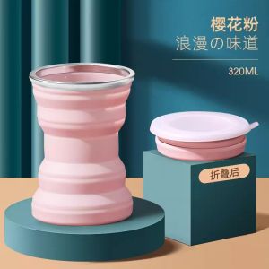 Cốc Đựng Nước Hoa Miệng Du Lịch Bằng Silicon Có Thể Gập Lại Cho Cặp Đôi Cốc Đựng Đồ Cá Nhân Có Thể Đựng Nước Trong Túi Chịu Nhiệt Độ Cao