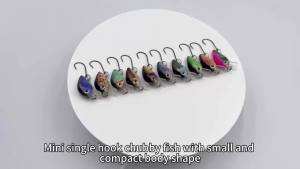 Mồi Câu Giả Cá Nhỏ ShareShark 1.5g Lưỡi Dài Mồi Cứng Móc Đơn Dùng Cho Biển Sông Hồ Bãi Biển Đá Cá Nhỏ Mập Mạp.