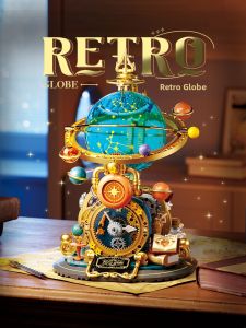 FEIMI | Educational Building Blocks Retro Planetarium Globe Toy