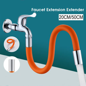 Ống nối vòi nước linh hoạt xoay 360 theo mọi hướng nước chảy thành dòng vòi nước dài 20/30/50cm tặng kèm nối đa năng