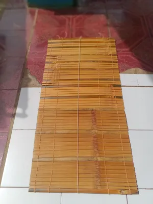 Tirai bambu gulung luar rumah / tirai gulung outdoor teras / tirai gulung penyekat ruangan / kerey bambu gulung / wide bambu / kereh bambu / tirai murah / tirai anti hujan