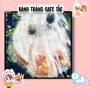Xâu 10 Bịch Bánh Tráng Phơi Sương Tắc Cay