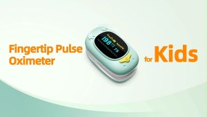 【Oximeter Malaysia】HealthTree Kids Finger Oximeter Baby Pulse OxImeter Spo2 Heart Rate Monitor Designed for Child over 1.5 Years Old FDA Approved