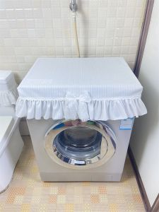 White Lace Washing Machine Cover French Style Small Fragrance Wind Refrigerator Cover Cloth TV Cabinet Cover Home Decor