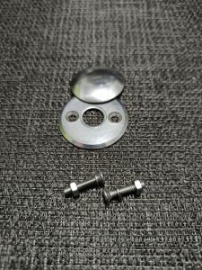 Forge lock T lock for luggage compartment automotive safety accessory. Heavy duty construction spring stabilizer standard quality material visible workmanship economical.