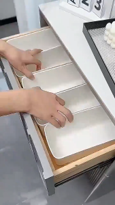 9PCS Storage Box Portable Kitchen Office Bathroom Organizer Makeup Snacks Sundries Desktop Tools