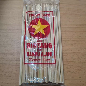 Tusuk Sate Kambing Cap Bintang 200gr / Tusuk Sate Bambu