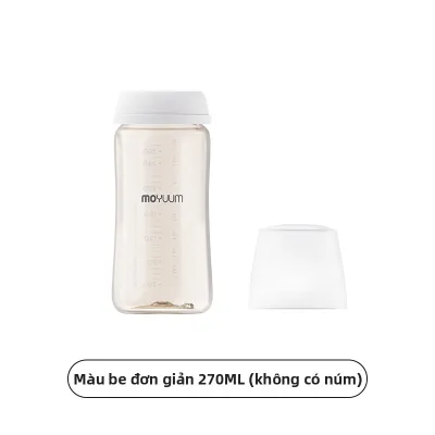 Moyuum | Chai Sữa Cho Bé Chống Va Đập Chống Nóng Chống Tiếng Rít PPSU