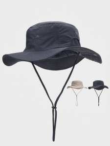 CAMEL | Sun Protection Fishing Hat Denim