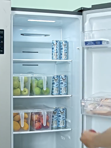 KAMJE Kotak Kontainer Makanan Kulkas Serbaguna Food Storage Box Kitchen Organizer Anti Bocor KAJ7171