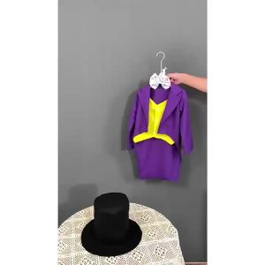 Charlie and the Chocolate Factory cos Performance Willy Wonka cosplay Costume Halloween Performance Wear Dress up