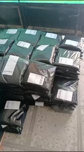 BAHAN TEBAL celana panjang cargo loreng coklat pria/wanita