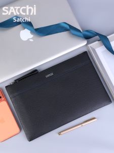 Satchi | New Genuine Leather Mens Handbag