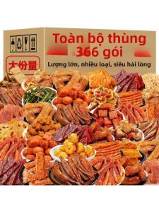 Gói Snack Đêm Cay Thịt Bò Khô Sẵn