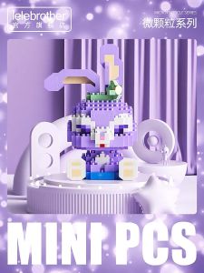 Mainan Bricks Disney Nano Block DIY Karakter Kartun Mini Puzzle Mainan Anak Perempuan