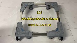 Adjustable Heavy Duty Movable Wheel Special Base Washing Machine Fridge Refrigerator Stand Basement