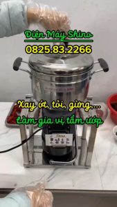 Nồi xay thịt xay gia vị đánh ruốc Inox xay đa năng